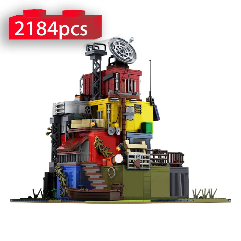 

Creator Expert замок постапокалипсис живых основание на док-станции Архитектура строительные блоки Набор «городская улица» вид Кирпичи игрушки д...