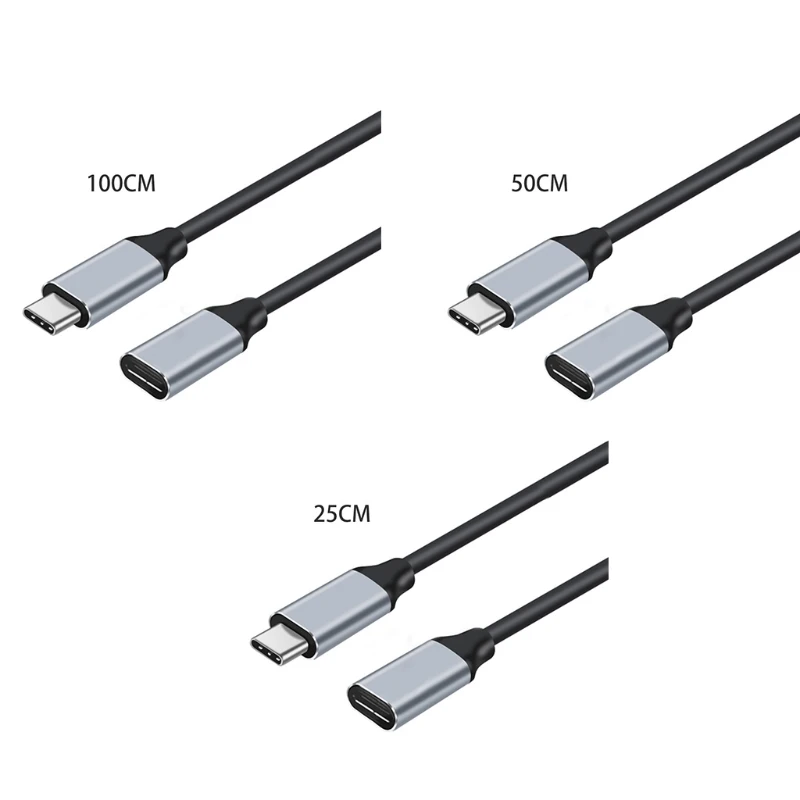 Удлинительный кабель USB Type C 40GD 1 упаковка стандартный шнур 10 Гбит/с Женский к