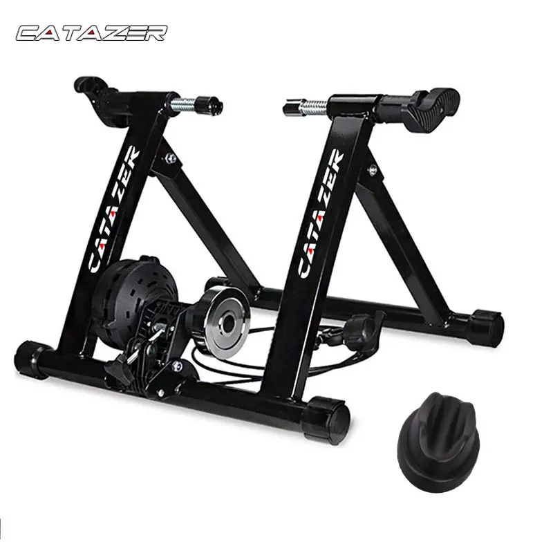 

Foldable Magnetic Bike Trainer Stand Cycling Rack Indoor Bicycle Exercise Training Stand for 20-22 Inch / 26-28 Inch Bicycle