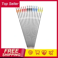 31 inches 7mm fiberglass arrow spine 700 diameter for recurve bow long bow practice archery hunting shooting