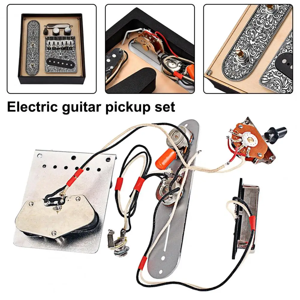 Exquisite Guitar Pickup Anti-Scratch Lightweight Bridge Pickup Instrument Parts Bridge Board Pickup enlarge
