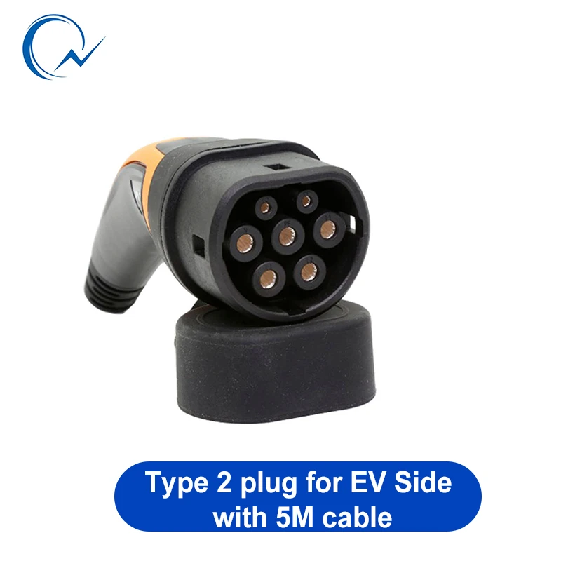 16A 32A for EV сбоку IEC62196-2 Тип 2 Европейский стандарт розетка IEC Женский сетевой разъем