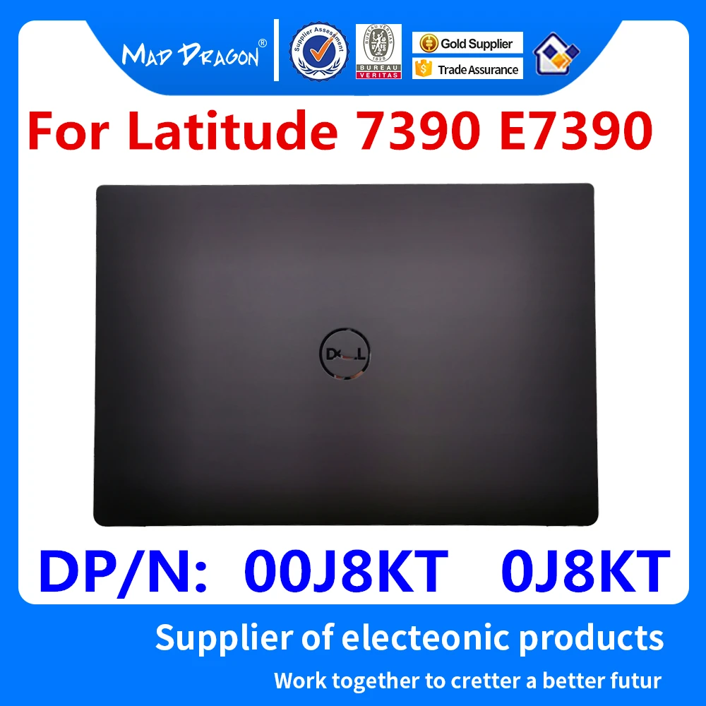 Новинка оригинальная задняя крышка для ЖК дисплея ноутбука черная верхняя