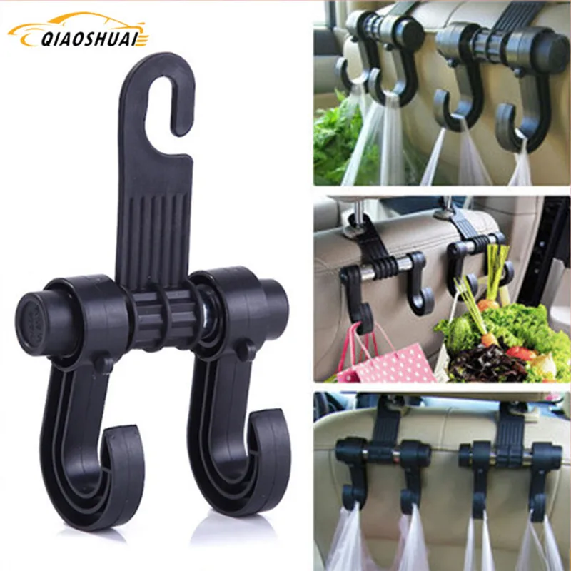 

Universal Car Seat Back Storage Hook Sundries Hanger Bag Holder Multifunction Car Hooks Vehicle Storage Organizer