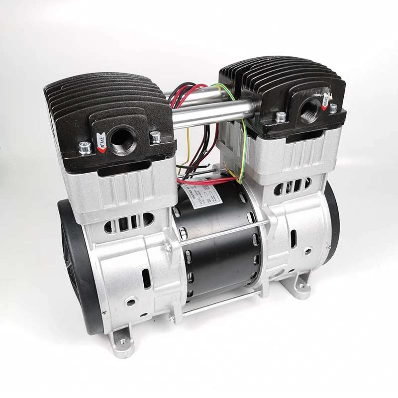 HYW-1200 AC110/220 v 1200w Мощный безмасляный поршневой компрессор, насос с 200л/мин вакуумный поток