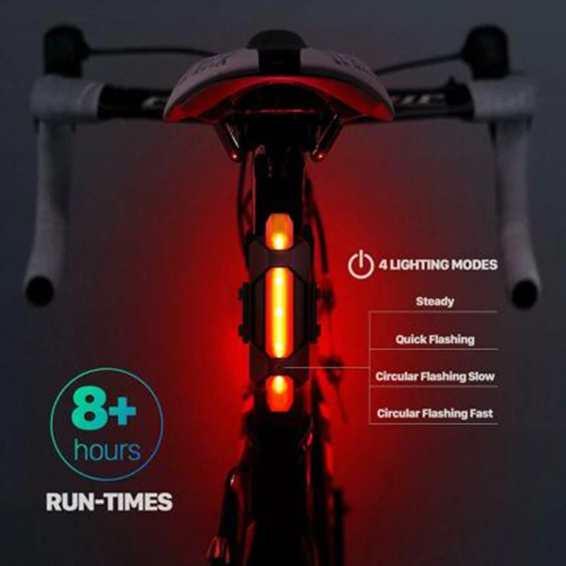 

1500 MAh Bicycle Light Bike Headlight LED Taillight USB Rechargeable Three Lamp Flashlight MTB Cycling Lamp