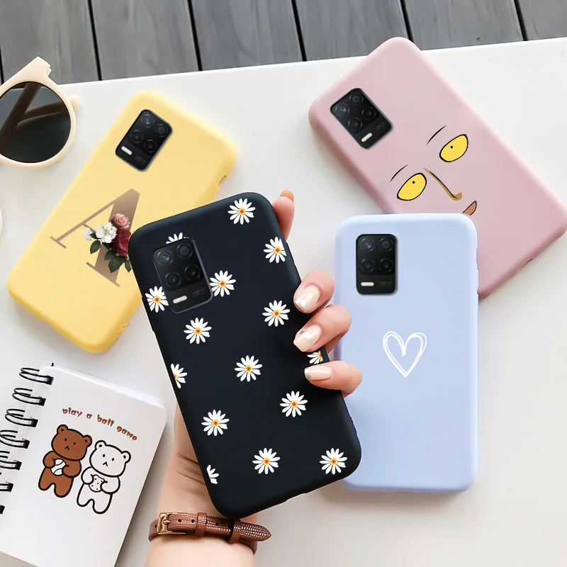 

For OPPO Realme 8 Case Personality Tide Shell For OPPO Realme 8 Pro Case Luxury Original Fashion Silicone Soft TPU Shell Matte