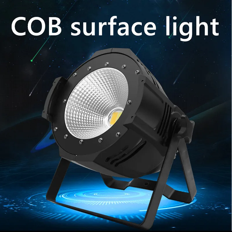 100W LED COB Cool And Warm White Aluminum House Par Lights With Flightcase DJ Stage Effect For Clubs Concert Productions