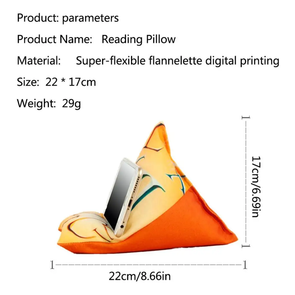 

Folding Soft Tablet Pillow Holder Pad Stand Mount For iPad Tablet Multi-Angle Mobile Phone Tablet Reading Bracket for Samsung 3p