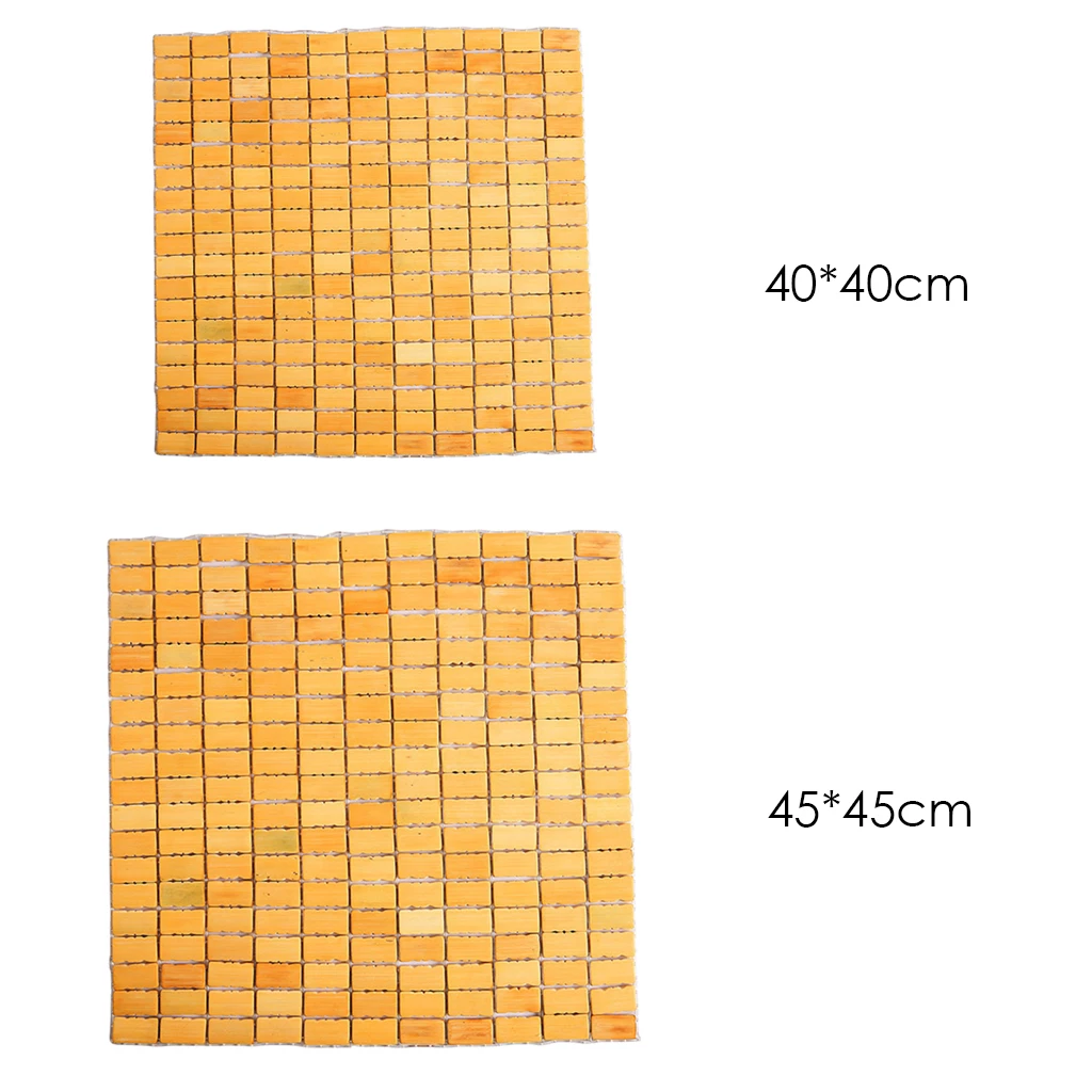 Коврик для сидения летнего стула Бамбуковая Подушка летняя дышащая крутая