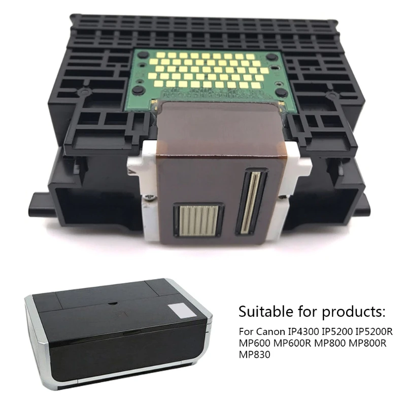 

Durable Print Head Spray Nozzle PrintHead For Canon- IP4300 IP5200 IP5200R MP600 MP600R MP800 MP800R MP830 QY6-0061 Printers Acc