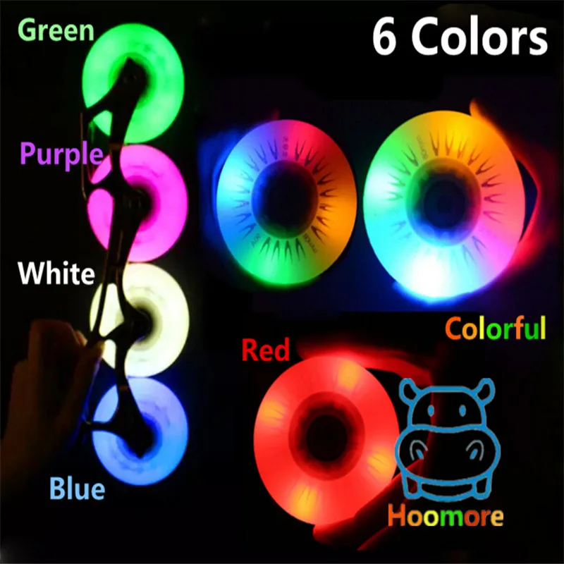 Колесо для Светодиодный ковых коньков светодиодное колесо подшипник магнитные