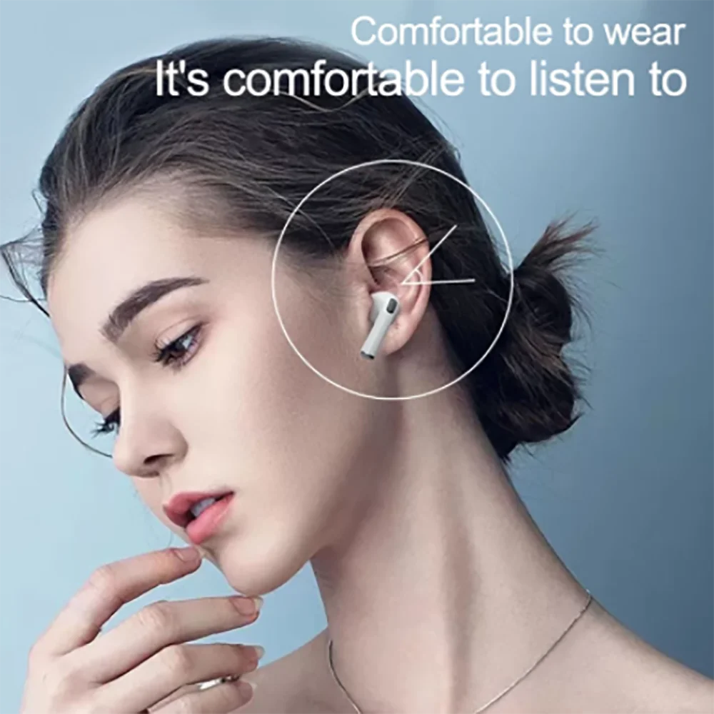 Оригинальные беспроводные Bluetooth-наушники Pro 4 Mini TWS стереонаушники спортивные