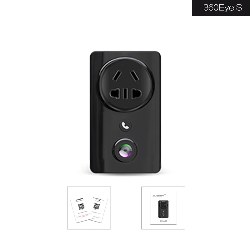 180 градусов Мини Скрытая видео сетевая камера HD 1080P детская сетевая камера