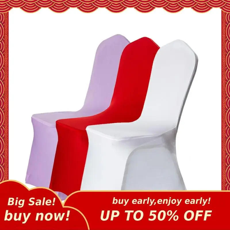 MIHE современный белый стула для свадебной вечеринки чехлы из спандекса