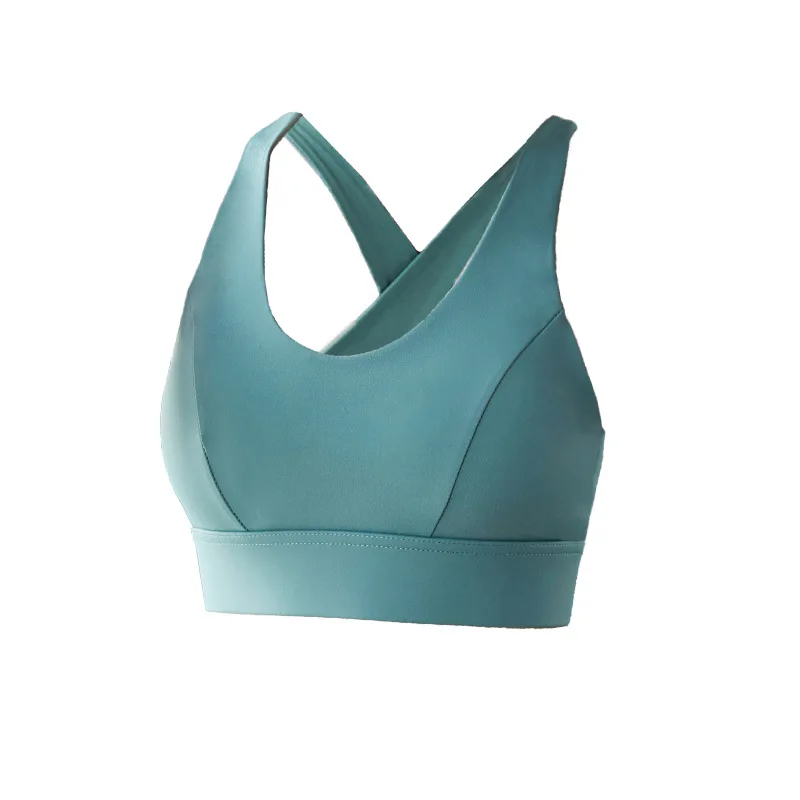 

2021 New Yoga Bra Women's Bra Women's Tube Top Breathable Sports Top Sexy Bralette Solid Push Up Top Women Sports Bra