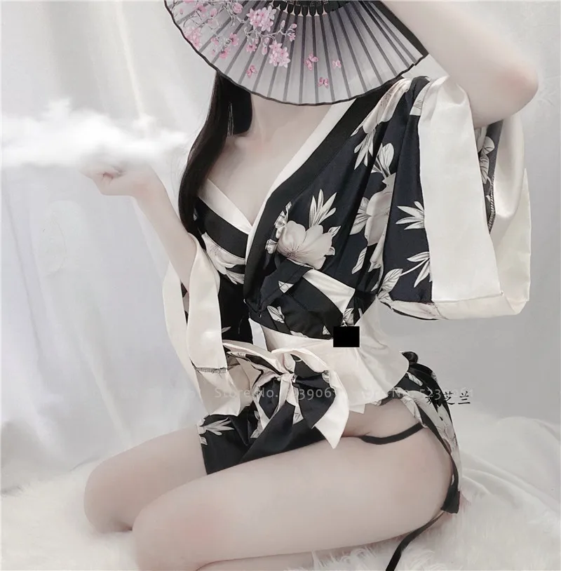 Женское сексуальное нижнее белье кимоно в японском стиле халат юката