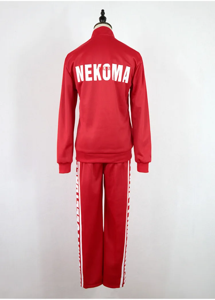 Haikyuu Nekoma High Косплей Yaoi Униформа Tetsurou Kuroo Kozume Kenma костюм комплект куртка для