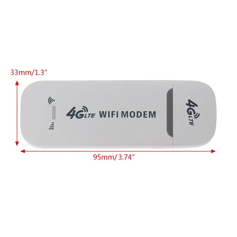 

4G LTE USB Modem Network Adapter With WiFi Hotspot SIM Card 4G Wireless Router For Win XP Vista 7/10 10.4 W3JB