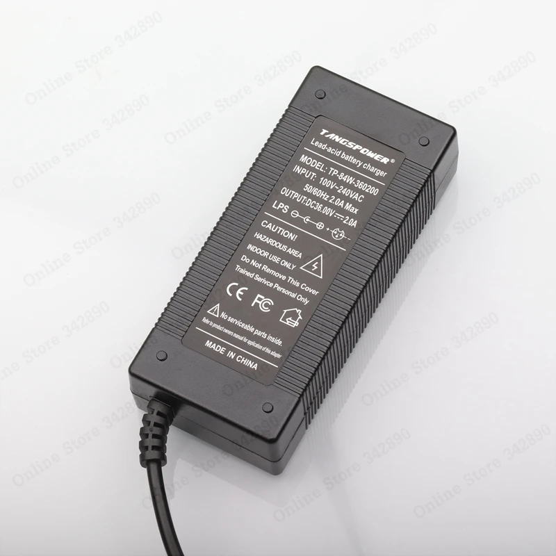 Е-байка 36В 2A свинцово-кислотная батарея Зарядное устройство для 41,4 V электрический скутер для е-байка для инвалидных колясок Зарядное устройство свинцово-кислотный аккумулятор 3-контактный разъем XLR