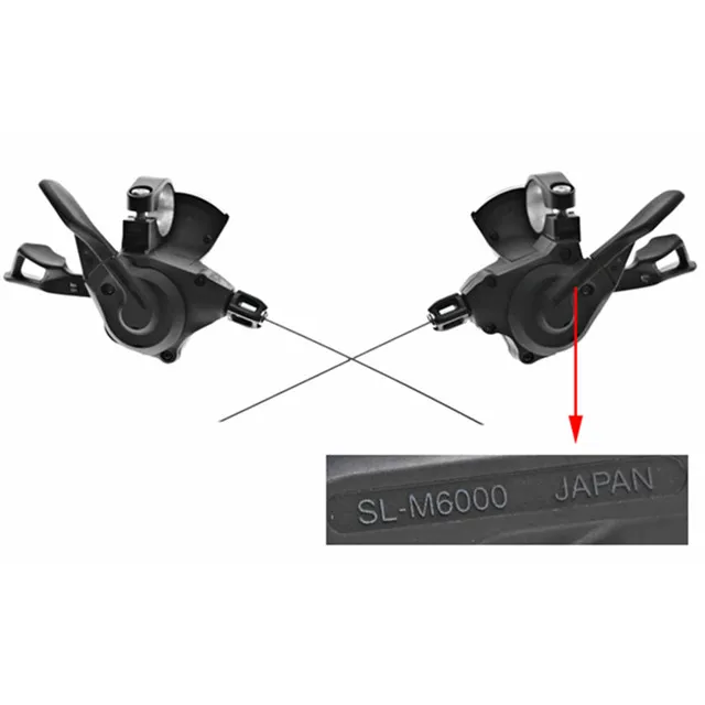 SHIMANO DEORE SL-M6000 относится к горному велосипеду 10 S/20 S/30 скоростной Передачи SL-M610 обновленная версия
