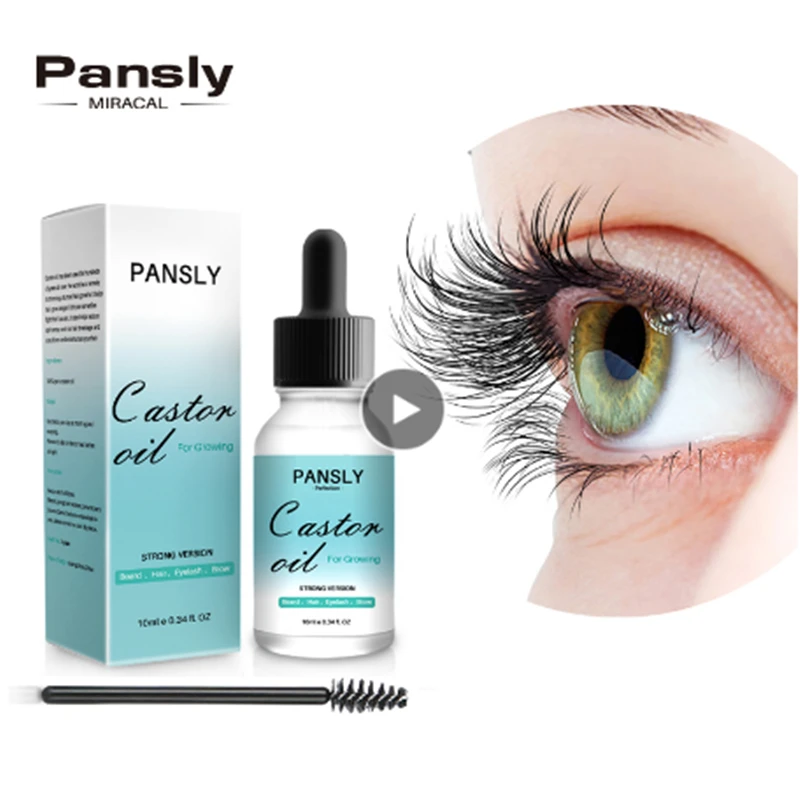 Масло касторовое для роста ресниц и бровей 10 мл|Средства ресниц| |