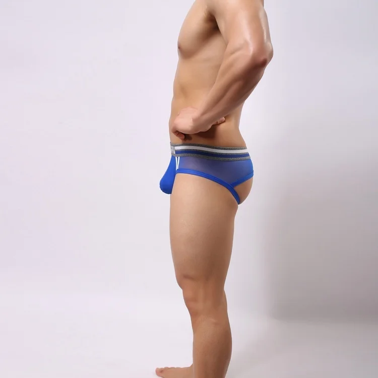 Горячее сексуальное мужское нижнее белье стринги бандаж сетка гей Пенис мешочек