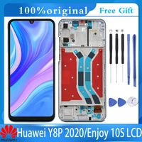 100new for huawei y8p 2020 lcd display touch screen digitizer assembly replacement for huawei p smart s lcd enjoy 10s test lcd