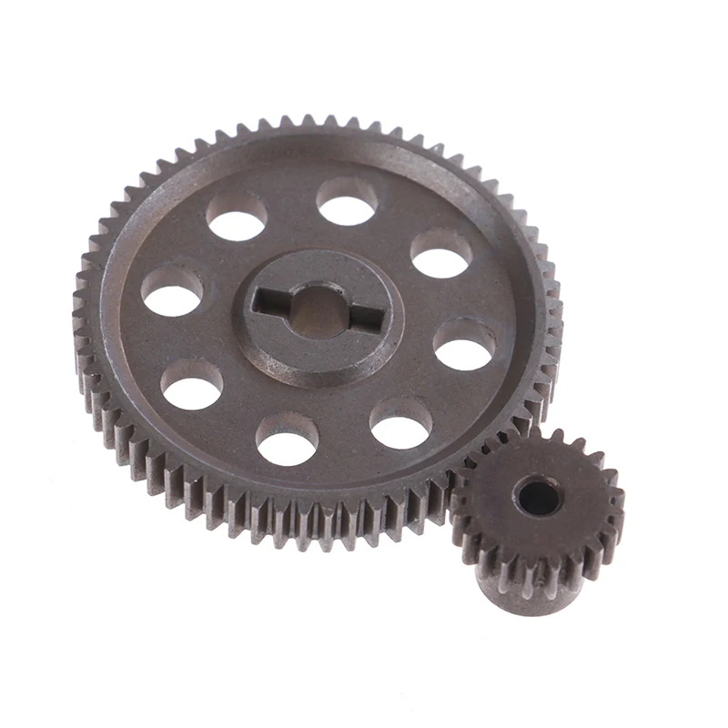 

2Pcs (21T+64T) 11184 & 11181 Differential Metal Main Gear 64T Motor Gear 21T