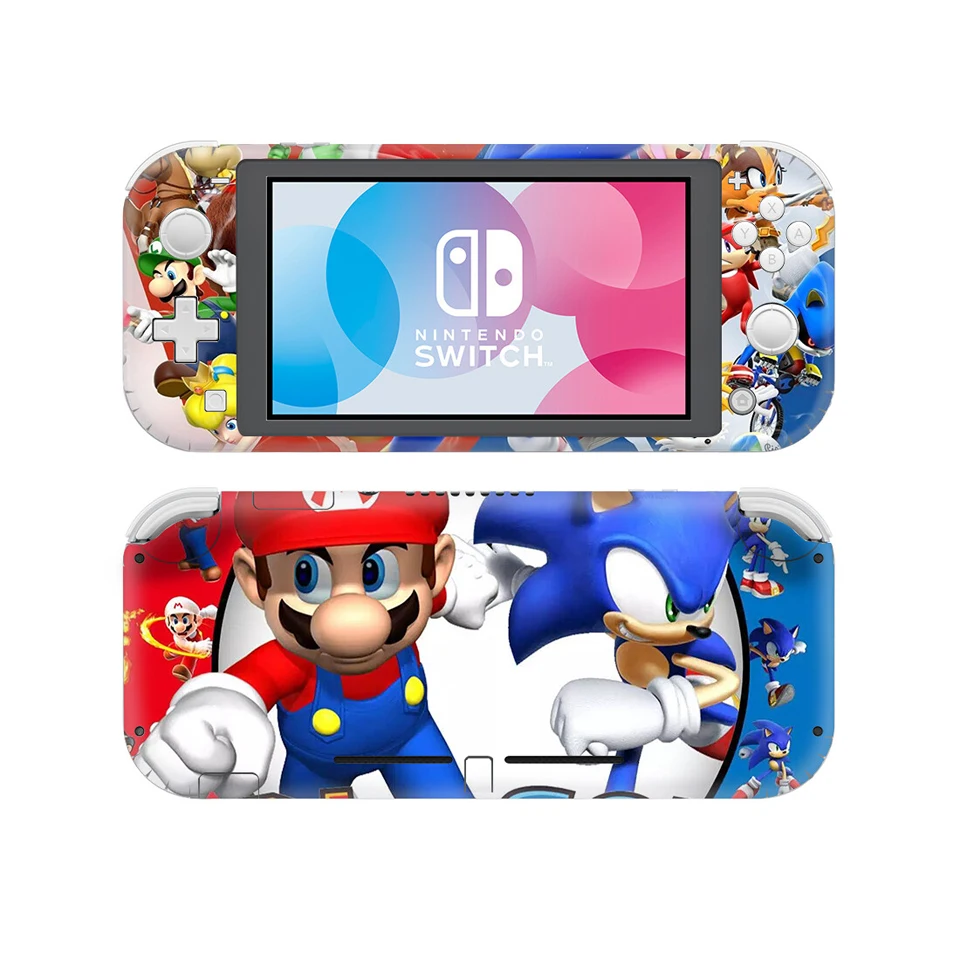 Наклейка с изображением супер Марио для nintendo Switch Lite, протектор консоли, чехол для nintendo Switch Lite, Виниловая наклейка с NSL