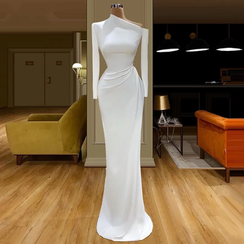 

Special Muslim Couture Formal Evening Dress 2021 Long Sexy Vintage Prom Gowns Party Arabic Women Vestidos Abendkleider Customize