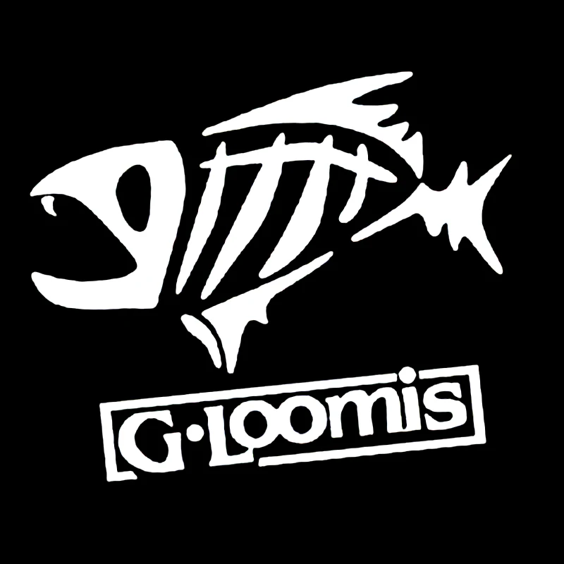 

OFK New Interesting G-loomis Go Fishing Car Sticker Car Rearview Mirror Vinyl Decal Car Styling PVC 14cm X 11cm