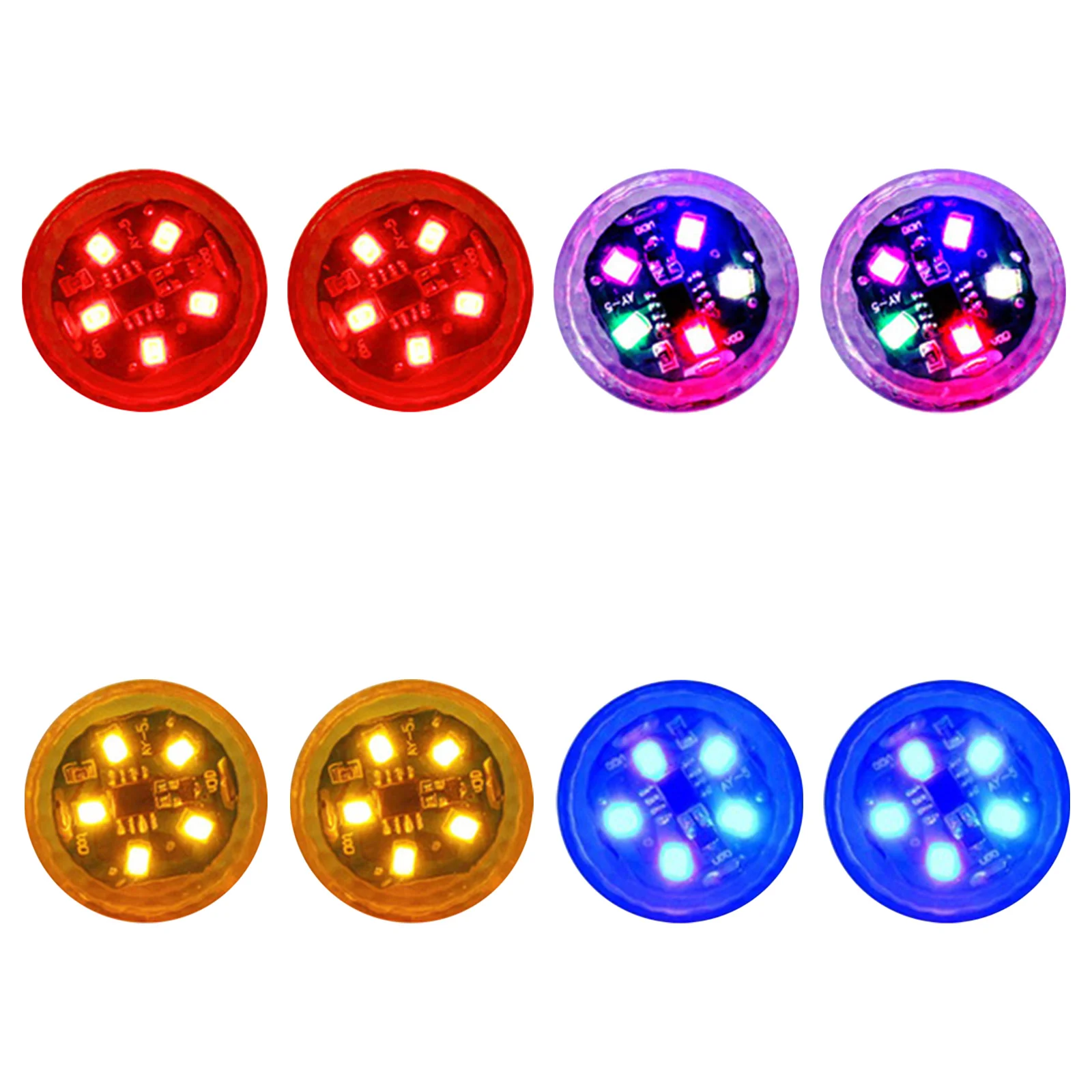 

2pcs Wireless Magnetic Car Opening Door Warning Light LED Strobe Flashing Anti Rear-end Collinsion Indicator Lights Signal Lamp