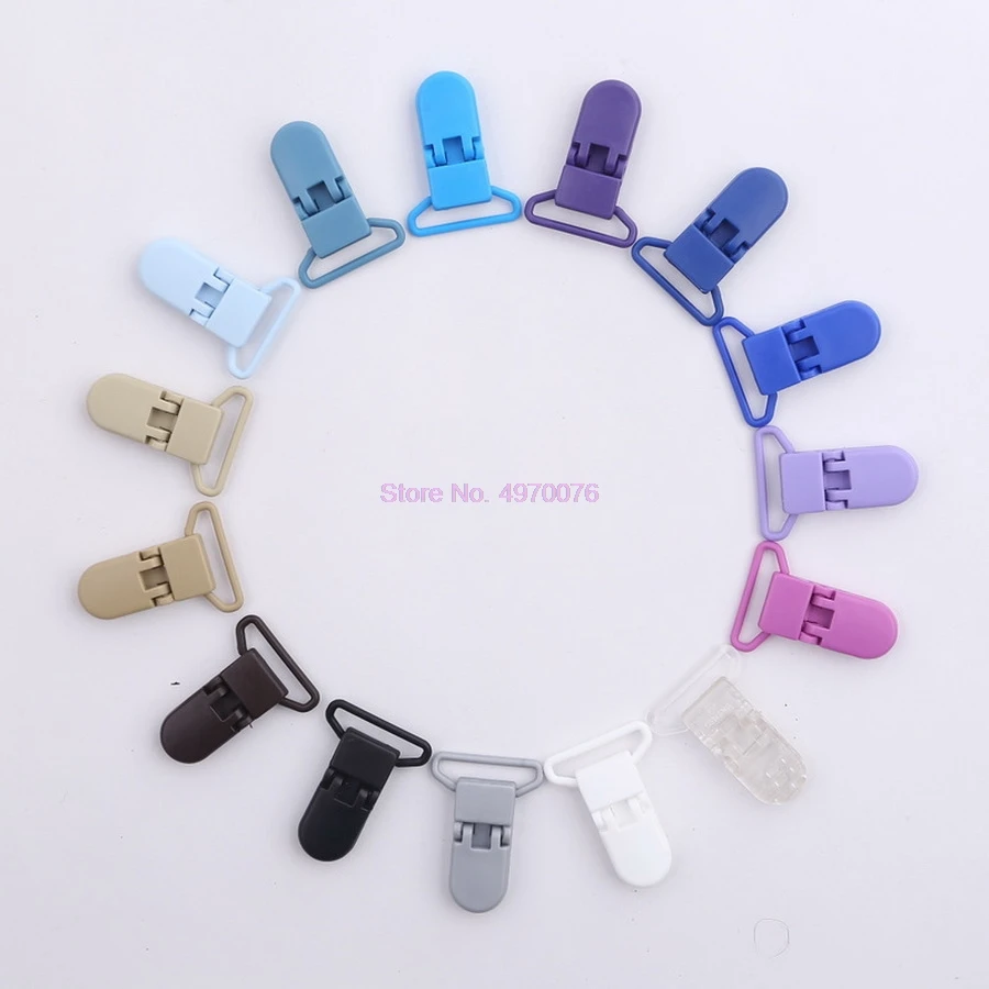 2000 шт. Детские разноцветные пластиковые зажимы для пустышек|Соска-пустышка| |