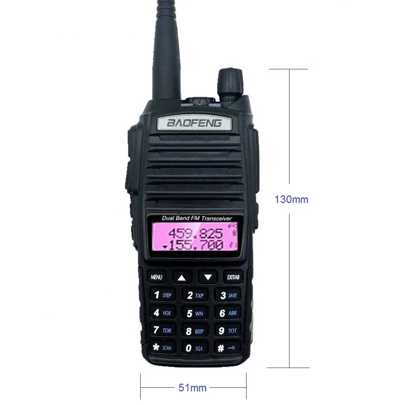 Baofeng UV-82 8W Walkie Talkie 10km For Hunting UV82 Amateur CB Ham Radio Station VHF UHF 8Watts Tri-Power Transceiver UV 82 | Мобильные