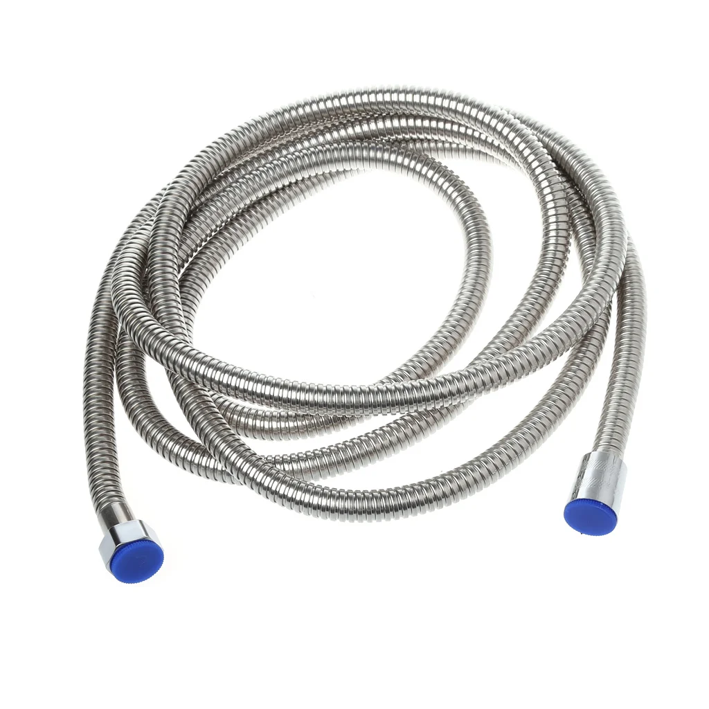 

3m Stainless Steel Flexible Shower Hose Bathroom Water Heater Hose Replace Pipe