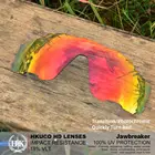 Hkuco мужские Сменные линзы для солнцезащитных очков Jawbreaker фотохромные красные