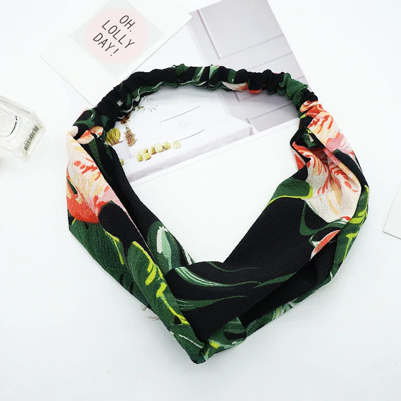 1 шт. новые летние женские аксессуары для волос тюрбан повязка на голову с