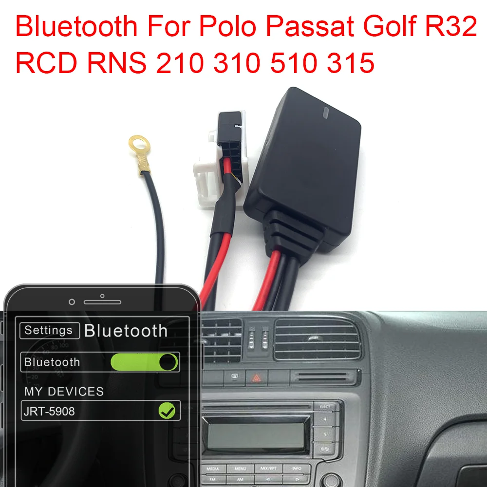 Автомобильный Aux Bluetooth 5 0 адаптер автомобильный громкой связи MP3 музыкальный