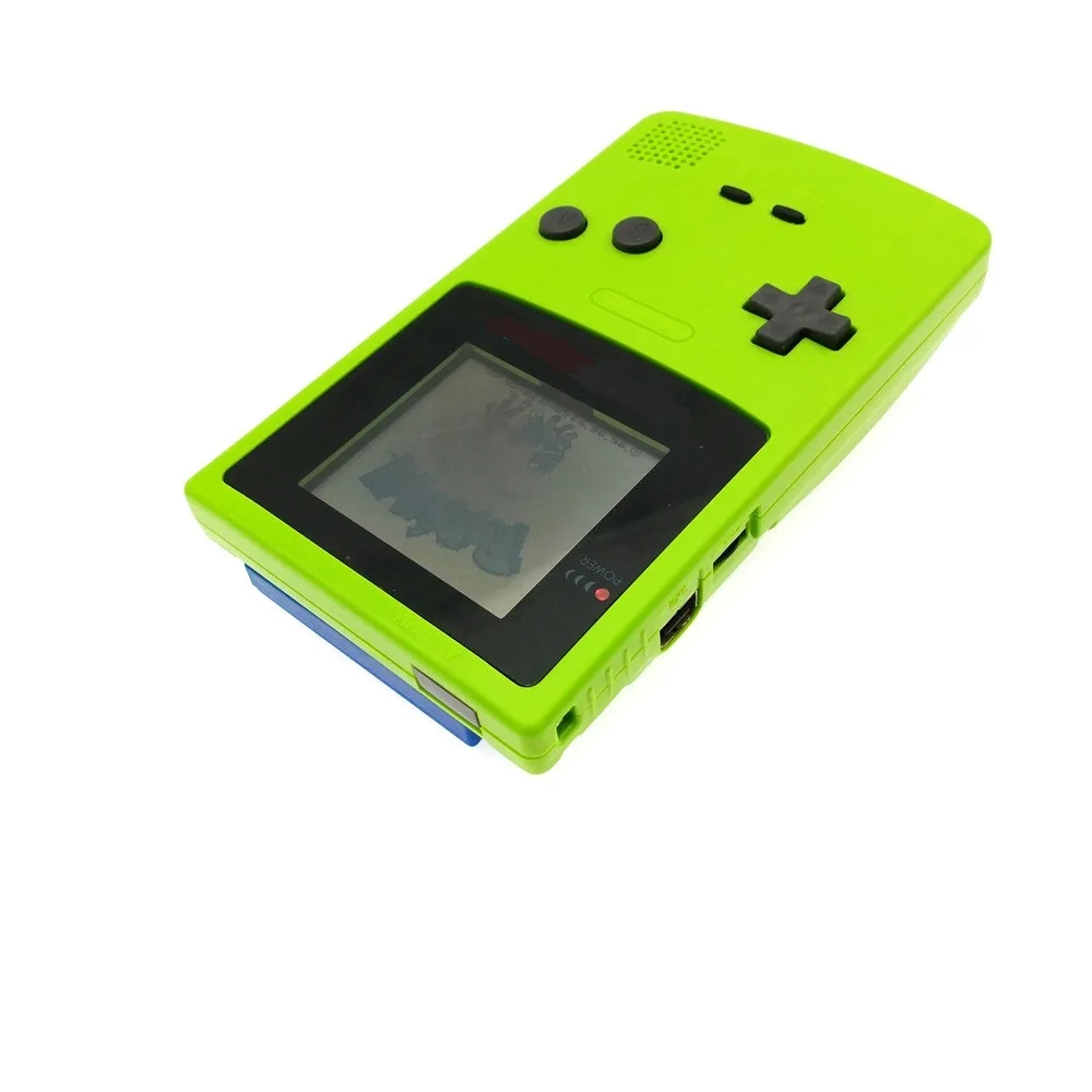 Apple Green Восстановленный для GameBoy цветной консоли GBC игровой и карты | Электроника