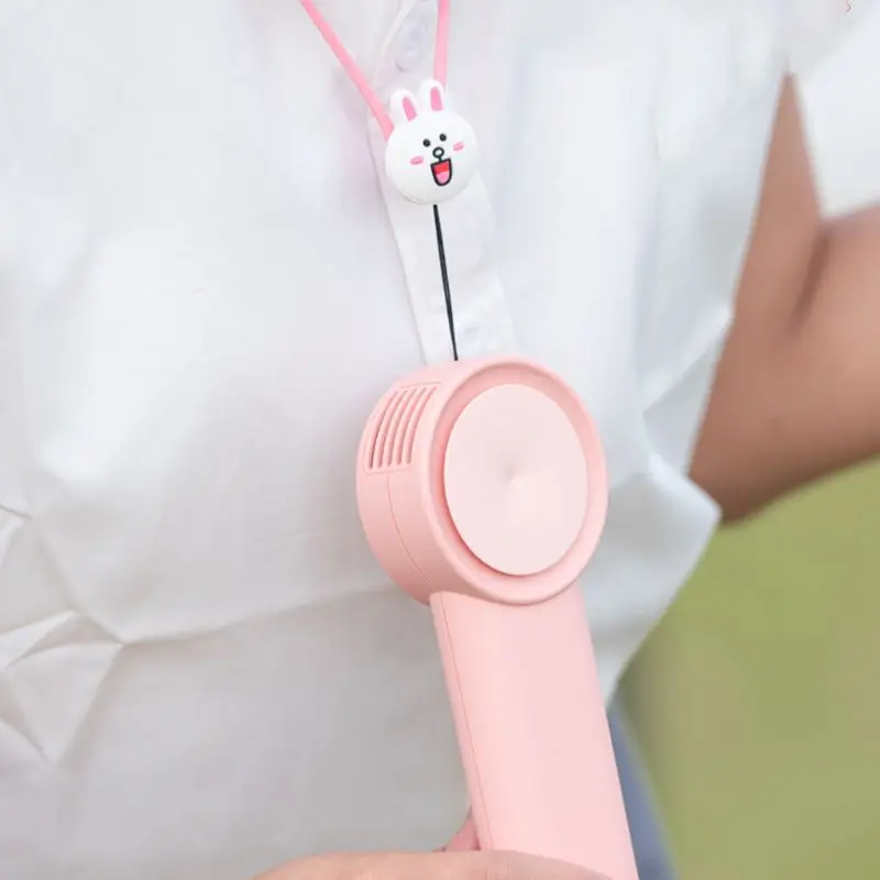 

Portable Fan Mini Handheld Fan Powerful Bladeless Fan with USB Rechargeable 3000mAh Battery Operated Fan Small Personal