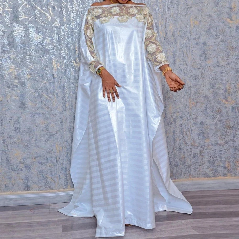 

Boubou Africain Femme Plus Size Women Dress Muslim Fashion Kaftan Dress South Africa Luxury Long Dresses Ankara Dashiki Robes