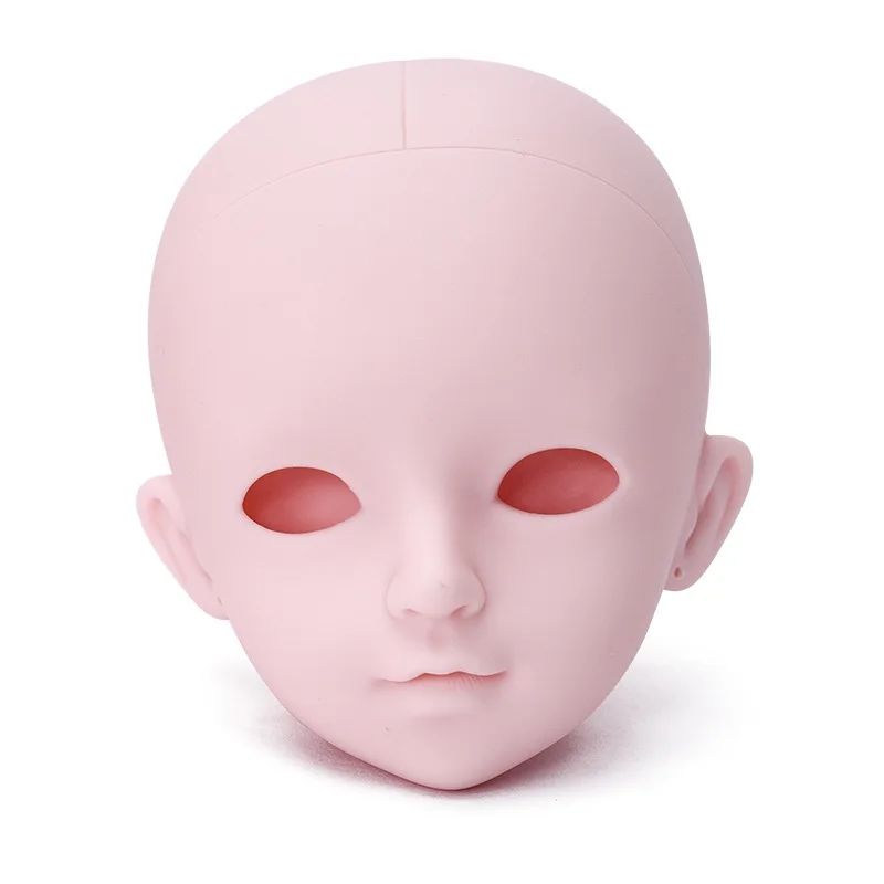 60 см BJD кукла голова 1/3 Белая пустая макияж без макияжа глаз с глазными ягодицами