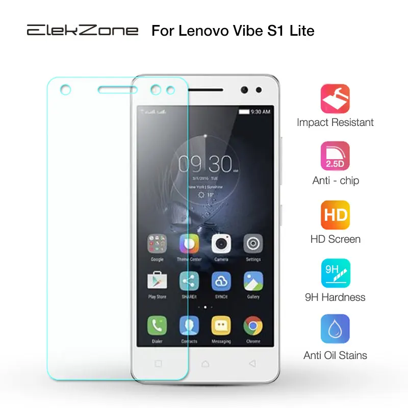 

HD Tempered Glass Premium For Lenovo Vibe S1 Lite Protective Glass For Lenovo Vibe S1 Lite GLASS Cover Screen Protector Film