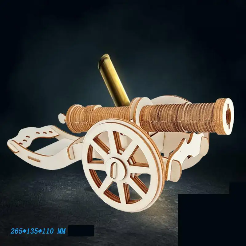 Лазерная резка сделай сам военный тяжелсветильник светлый пулемет игрушки 3D