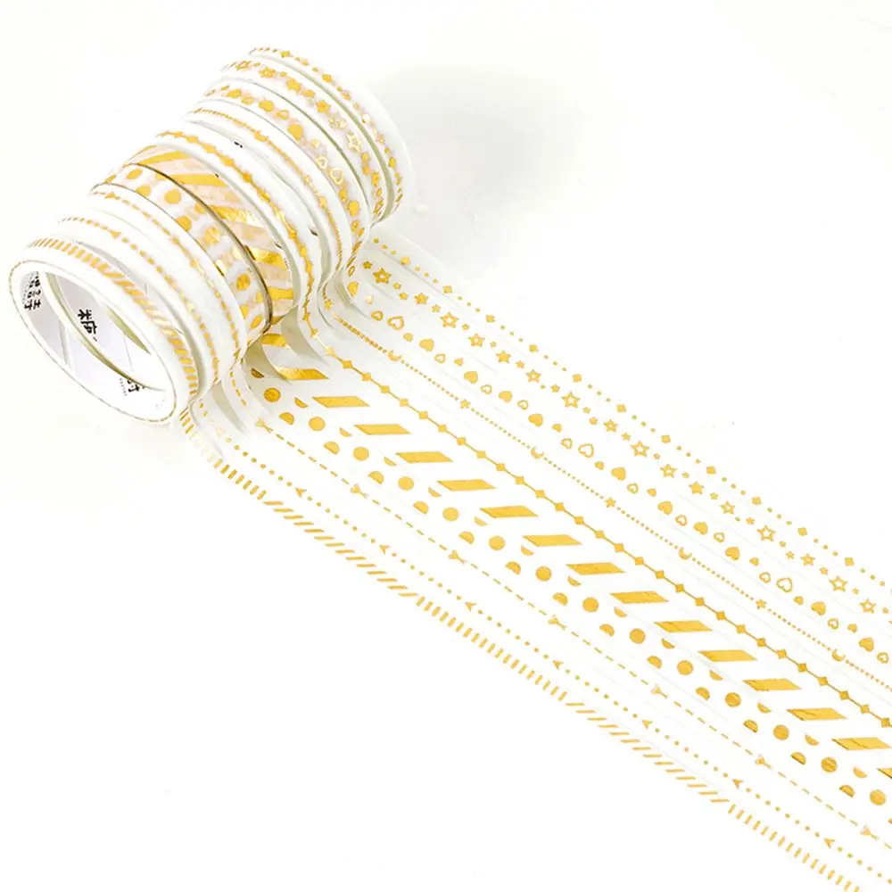 10 шт./лот красочная лента washi японский Бумага DIY планировщик изоляционная лента клейкая наклейки с лентами Декоративные Канцелярские Ленты