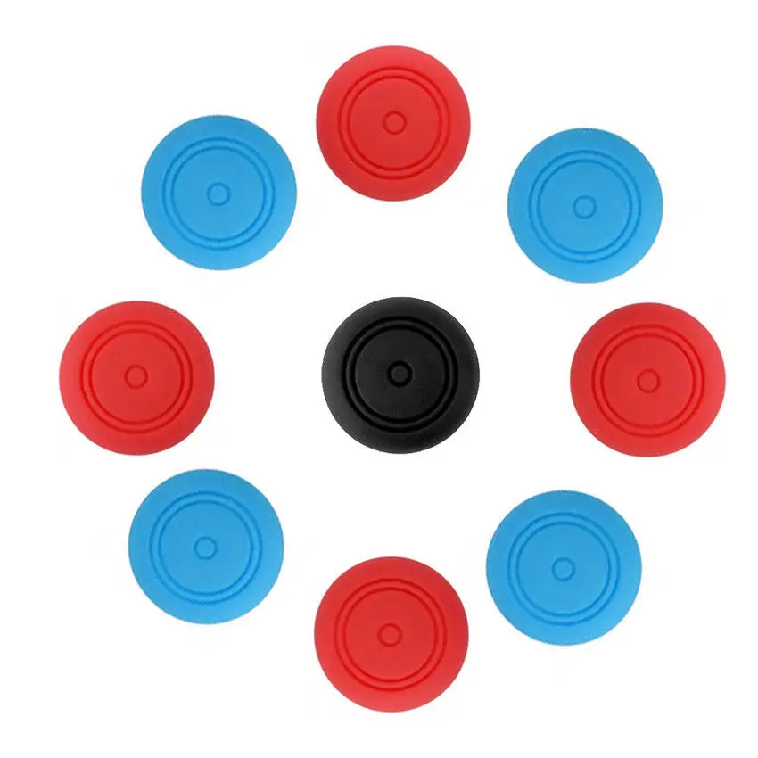 6 шт. силиконовых колпачков для кнопок с большими пальцами контроллера Nintendo Switch