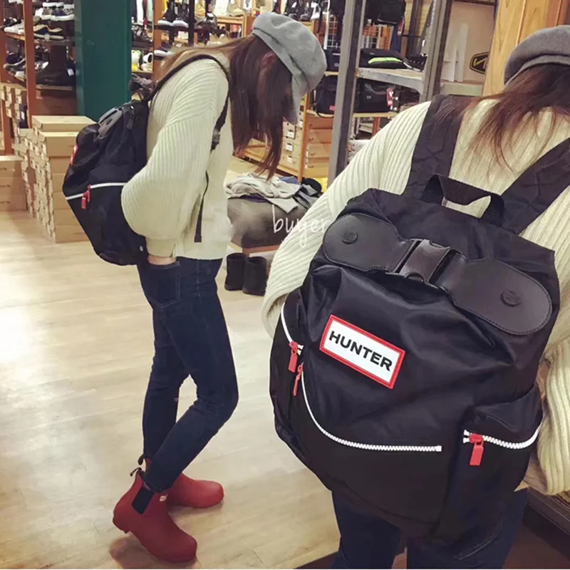 

Nylon waterproof backpack for men and women, outdoor travel bag, with parachute clip, casual, light