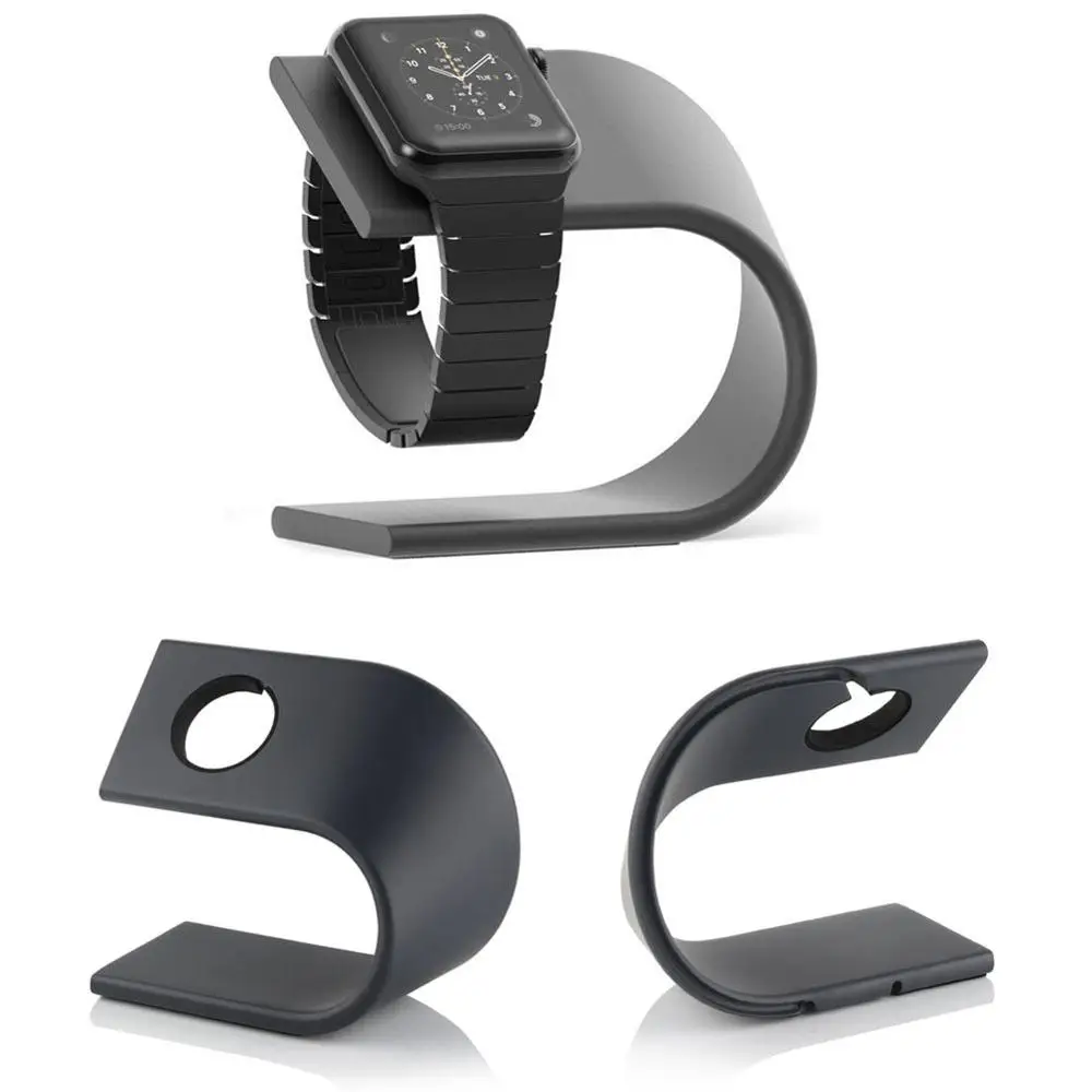 Подставка для смарт-часов Apple Watch 6/5/4 U-образный держатель металлическая подставка