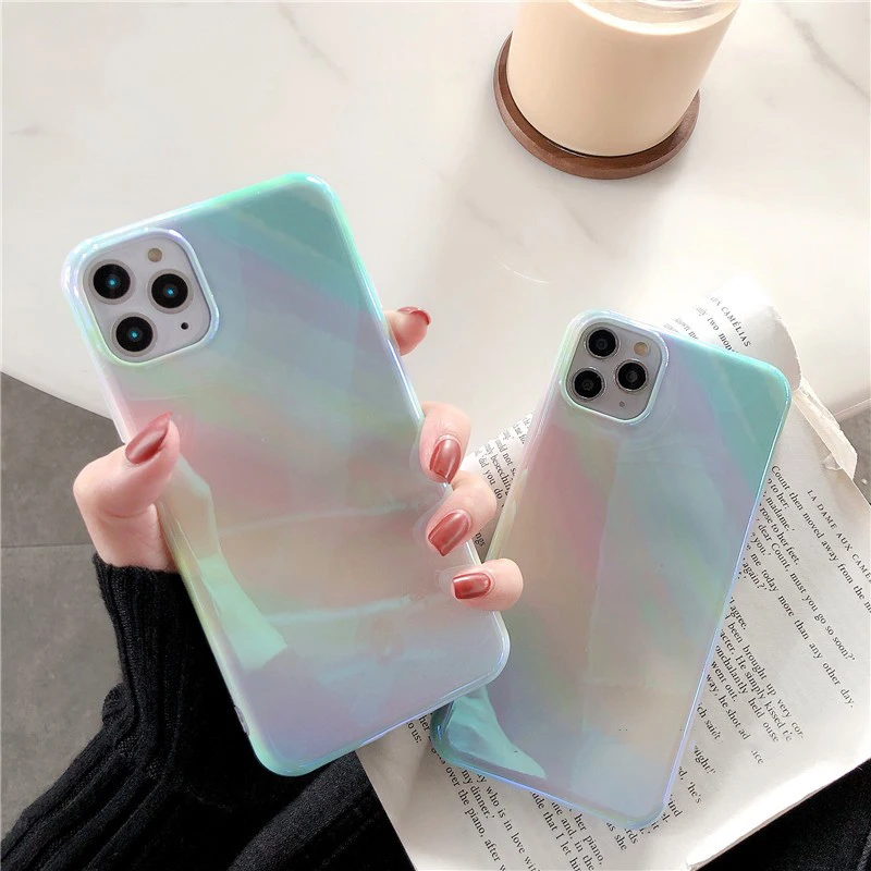 Блестящий чехол TIKITAKA Blu Ray для iPhone 11 Pro Max XR XS 7 8 Plus X мягкий глянцевый IMD